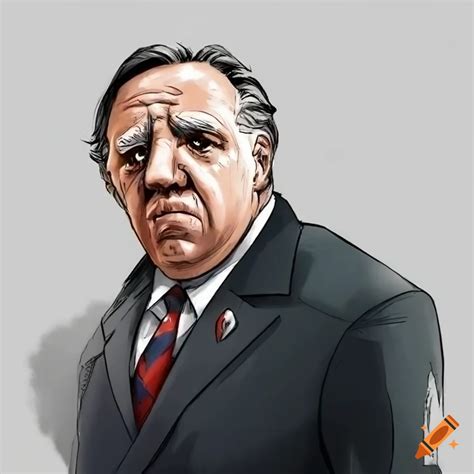 Manga Caricature Of Fran Ois Legault