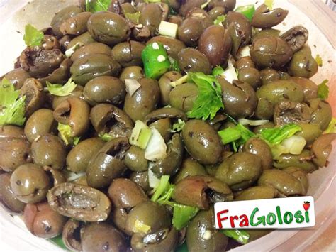 Olive Verdi Schiacciate Ricetta Di Fragolosi It