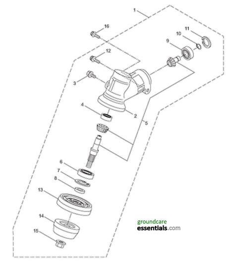 Maruyama 241689 Gearbox Assembly Groundcare Essentials