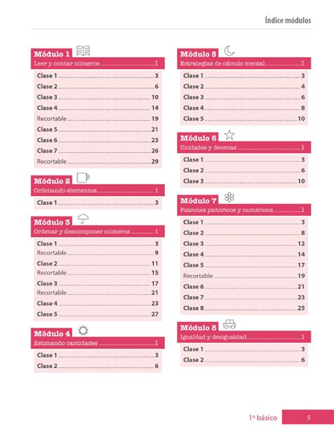 Planificaciones de clases 1 básico Matemática Aptus