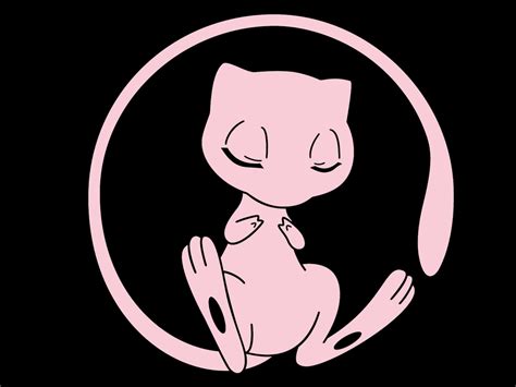 Mew Svg Pokemon Svg Cut Files For Cricut Silhouette Dxf Etsy