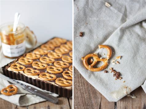 Schokoladen Brezel Tarte Dreierlei Liebelei