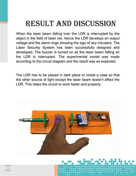 Laser Security System Project report