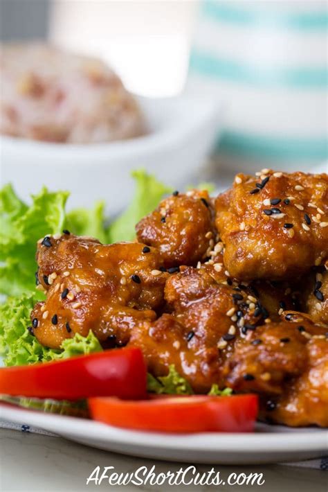 Sesame Ginger Chicken A Few Shortcuts