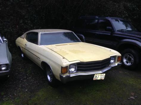 Purchase Used Chevrolet Chevelle Malibu Hardtop Door L In