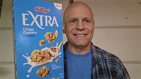 New Kellogg S Extra Crispy Clusters Almond Cereal Review Youtube