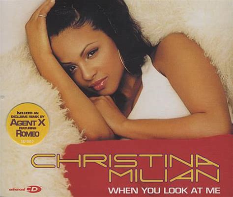 Christina Milian When You Look At Me Uk Cd Single Cd5 5 216599