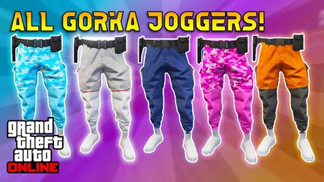 Updated How To Get All Gorka Joggers In Gta Online Youtube