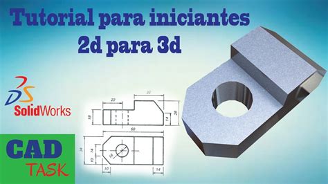 SOLIDWORKS DICA 26 2D PARA 3D CADTASK YouTube