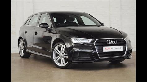 Gk67kdv Audi A3 Tfsi S Line Black 2017 Slough Audi Youtube