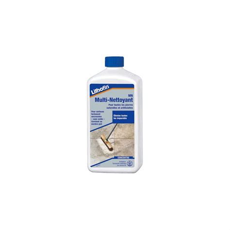 Nettoyant Lithofin l Produit de fin de chantier l Pierre naturelle