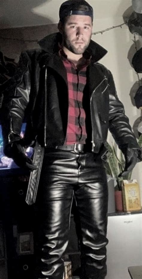 Pin By Ogg Ibrahim On Leather Men Leather Jeans Men Leather Fashion