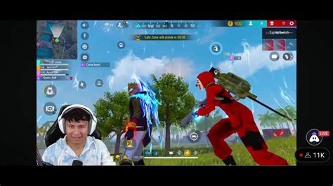 Hinglish Free Fire Max Happy Stream Playing Squad Streaming