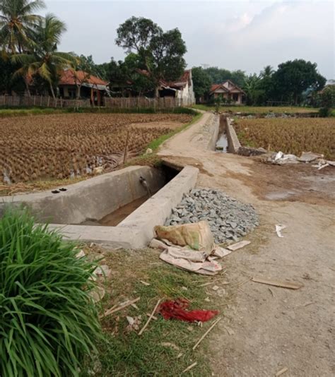 Proyek Irigasi Tersier Siluman Di Desa Legoksari Dari Dispangtan