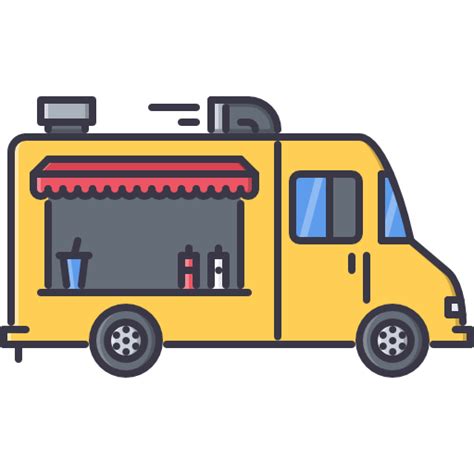 Food Truck Free Food Icons