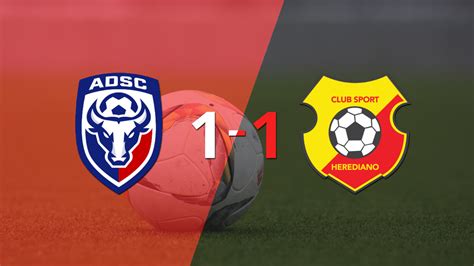 Ad San Carlos Y Herediano Se Repartieron Los Puntos En Un 1 A 1 Infobae