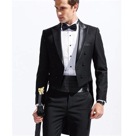 Find More Suits Information About Black Formal Men Suits Tailcoat 2018