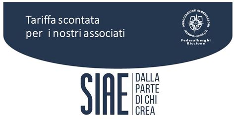 Compensi SIAE E Canone Rai 2024 Federalberghi Riccione Il Blog