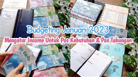 Budgeting Januari 2023 Monthly Budget Cara Mengatur Keuangan Rumah