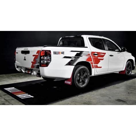 S84 New Mitsubishi Triton Ralliart Vinyl Decal Body Sticker Cutting