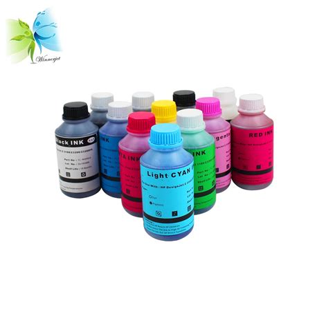 1000ML Per Bottle WINNERJET 12 Colors Dye Ink For Hp Designjet Z3100