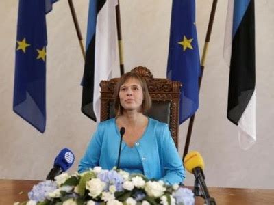 Estonia Elects Its First Female President Kersti Kaljulaid