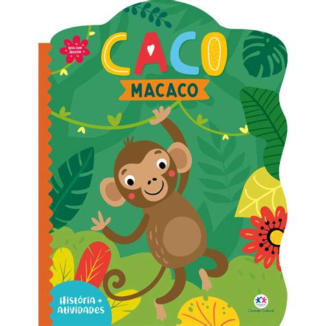 Macaco Caco de Ciranda Cultural Série Leia alegria Ciranda