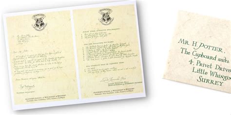 Design Hogwarts Letter And Ticket As Seen In Movie By, 58% OFF