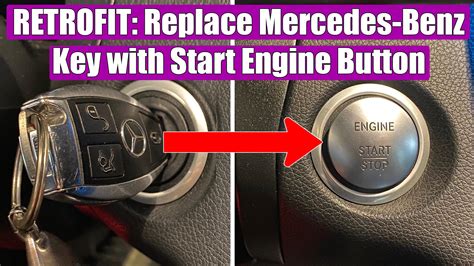 Retrofit How To Install Mercedes Benz Engine Start Stop Button