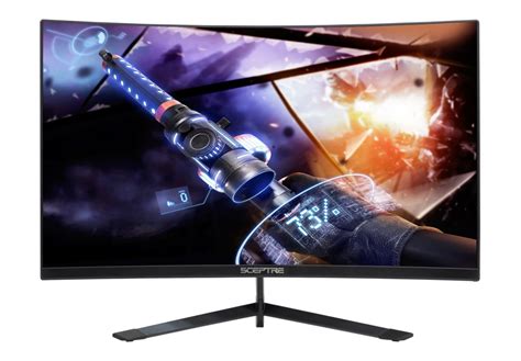 Sceptre 27" Curved 144Hz Gaming LED Monitor Edge-Less AMD Freesync ...