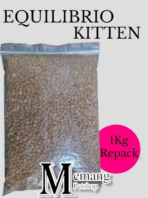 Jual Equilibrio Kitten Kg Makanan Kucing Cat Food Repack Di Seller