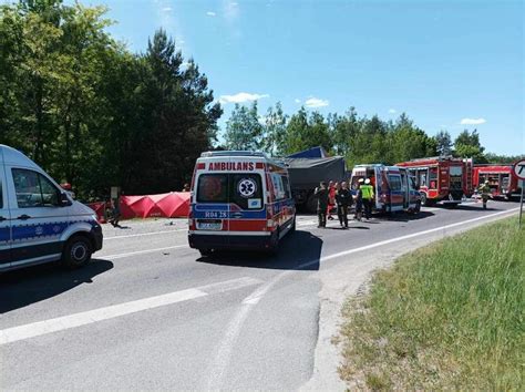 Śmiertelny wypadek w Jadachach Nie żyją dwie osoby