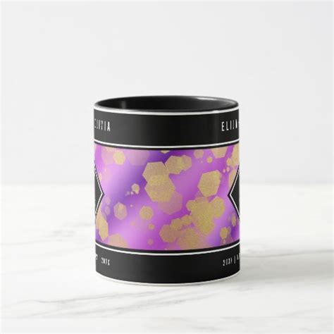 Elegant 6th Amethyst Wedding Anniversary Mug Zazzle