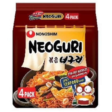 Nongshim Neoguri Spicy Seafood Stir-Fry Ramen – Hungry Ninja