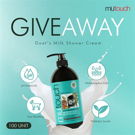 Mutouch Goats Milk Shower Cream