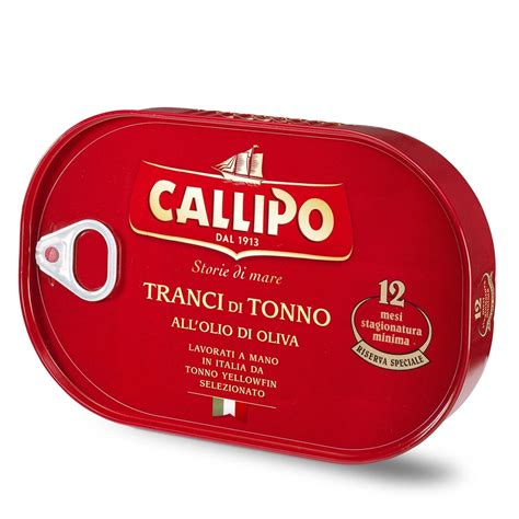 Tranci Di Tonno All Olio D Oliva Callipo G Destination Gusto Italia