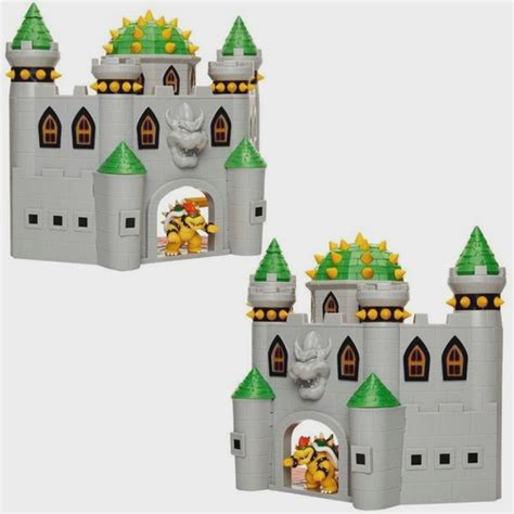 Super Mario Playset Castelo Do Bowser Boneco Exclusivo Candide Em