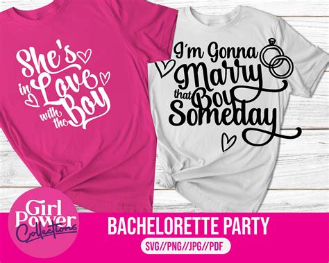 Bridal Party Shirt SVG Bundle Country Music Bachelorette SVG Country