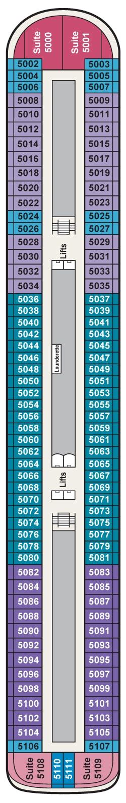 Viking Jupiter deck plans - Cruiseline.com