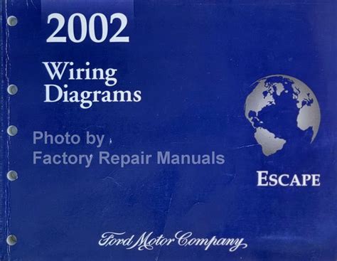 2002 Ford Escape Electrical Wiring Diagrams Manual Original Factory Repair Manuals