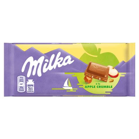 Milka La Apple Crumble Schokoladentafel G