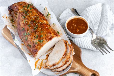 Oven Barbecued Pork Loin Roast Recipe