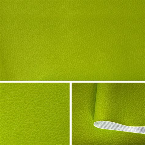 Ska Simili Cuir Vert Pomme Tissu Au Metre Tissu D Ameublement T