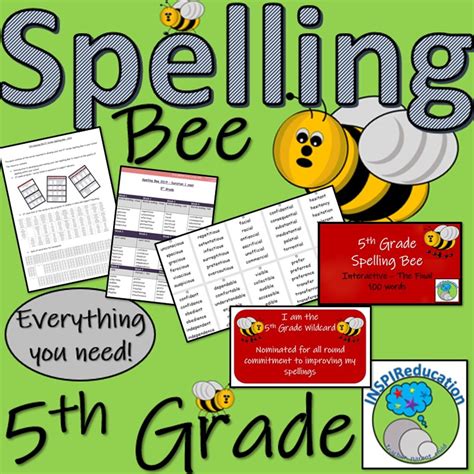 5th Grade Spelling Bee Everything You Need Y6 Uk 5th Grade