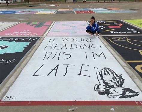 23 Cute Painted Senior Parking Spot Ideas To Recreate