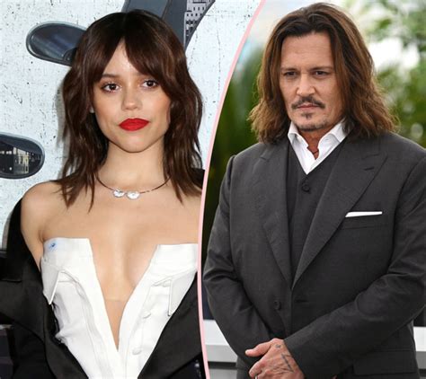 Johnny Depp Jenna Ortega React To Rumor That They Are Dating Perez