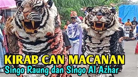 Kirab Can Macanan Singo Al Azhar Singo Raung Diiringi Drumband Al