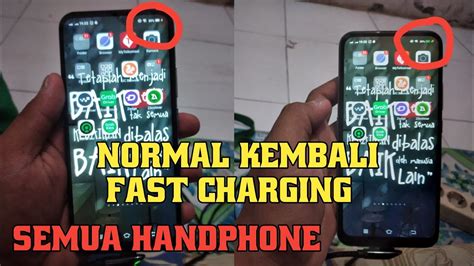 Fast Charging Android Atau Iphone Tidak Berfungsi Rusak Cara