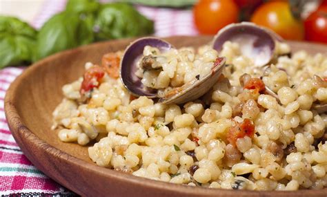 La Ricetta Fregola Con Arselle O Vongole Tesori Sardi