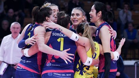 Pallavolo A1F Play Off Scudetto Scandicci Non Si Fida Di Bergamo Dopo